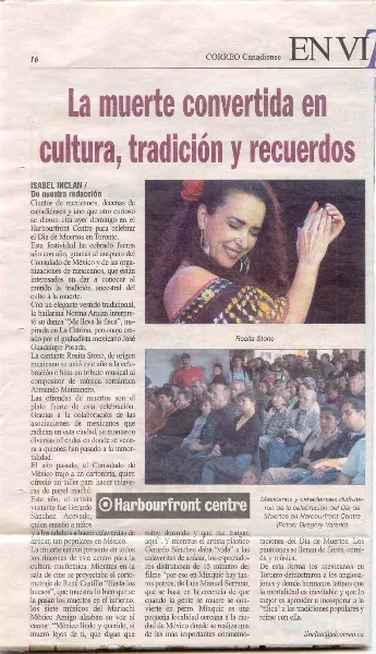 Historical press clipping: rosita-correo-canadiense-dia-del-muertos_0.jpg