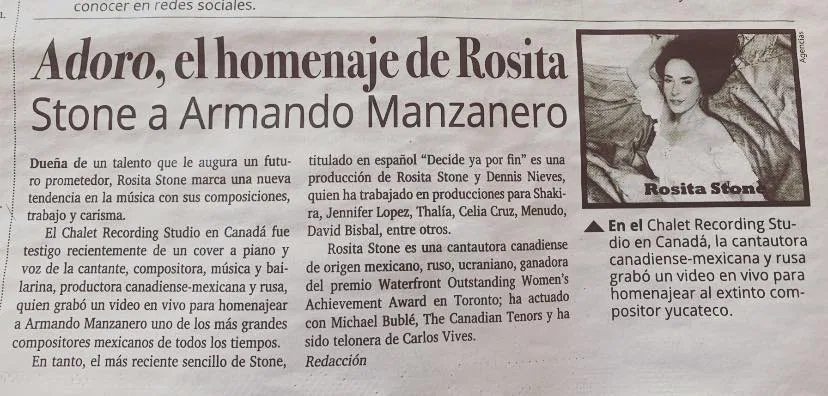 Historical press clipping: thumbnail_Oaxaca-Tiempo-newpaper-ADORO-tribute-2.jpg